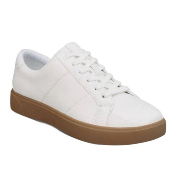 INC International Concepts Mens Ezra Gum Bottom Sneakers Size: 8.5 M White - Picture 1 of 12